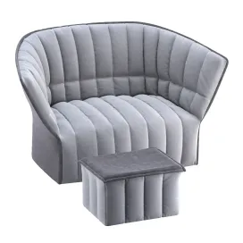 Ligne roset moel sofa pouf